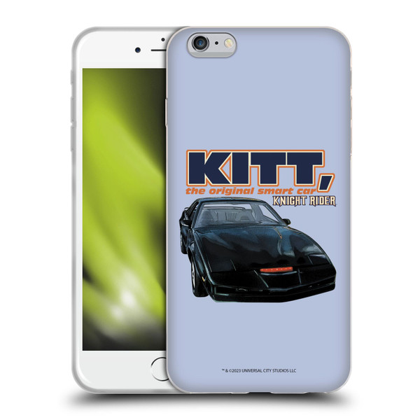 Knight Rider Core Graphics Kitt Smart Car Soft Gel Case for Apple iPhone 6 Plus / iPhone 6s Plus