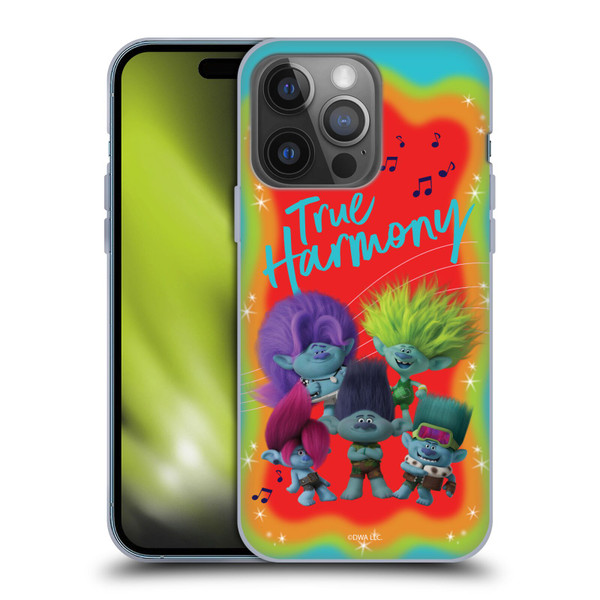 Trolls 3: Band Together Art True Harmony Soft Gel Case for Apple iPhone 14 Pro