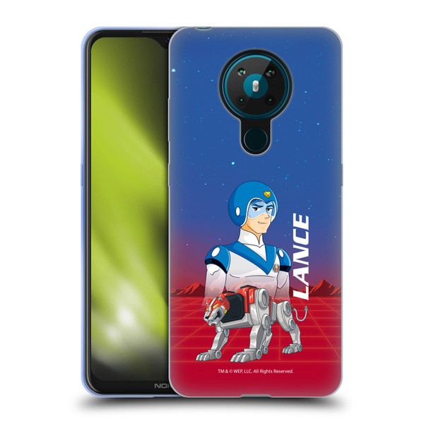 Voltron Character Art Lance Soft Gel Case for Nokia 5.3