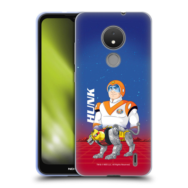 Voltron Character Art Hunk Soft Gel Case for Nokia C21