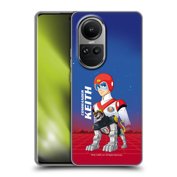 Voltron Character Art Commander Keith Soft Gel Case for OPPO Reno10 5G / Reno10 Pro 5G