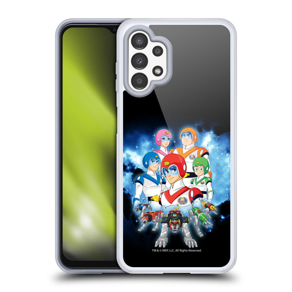 Voltron Character Art Group Soft Gel Case for Samsung Galaxy A13 (2022)