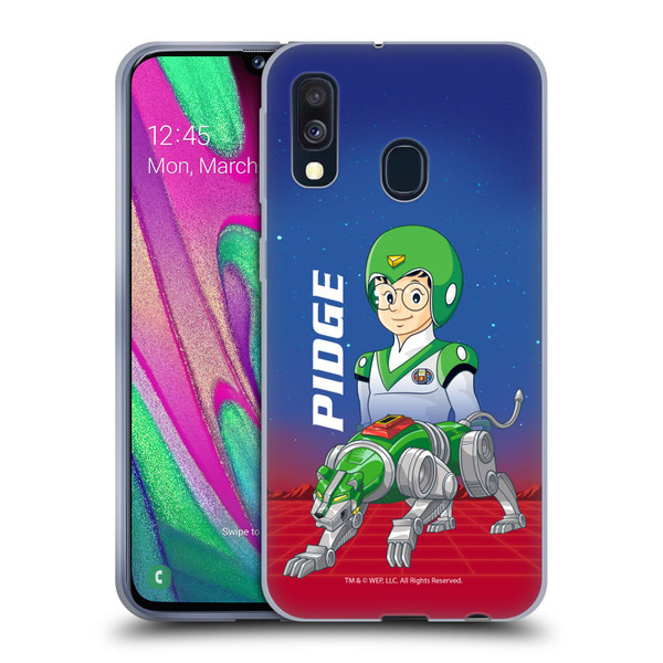 Voltron Character Art Pidge Soft Gel Case for Samsung Galaxy A40 (2019)