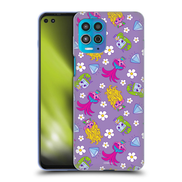 Trolls 3: Band Together Art Diamond Pattern Soft Gel Case for Motorola Moto G100