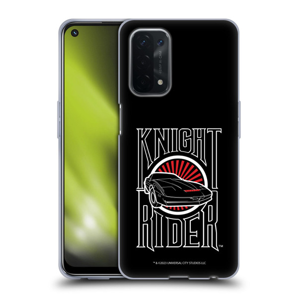 Knight Rider Core Graphics Logo Soft Gel Case for OPPO A54 5G