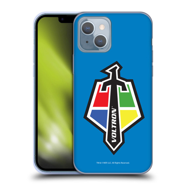 Voltron Graphics Badge Logo Soft Gel Case for Apple iPhone 14