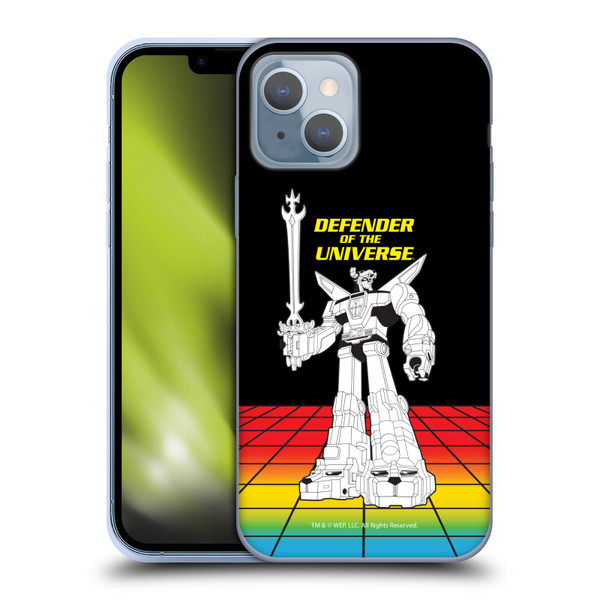 Voltron Graphics Defender Universe Retro Soft Gel Case for Apple iPhone 14