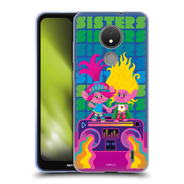 Trolls 3: Band Together Art Sisters Soft Gel Case for Nokia C21
