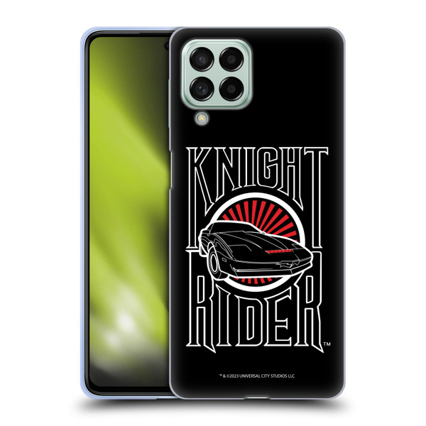 Knight Rider Core Graphics Logo Soft Gel Case for Samsung Galaxy M53 (2022)
