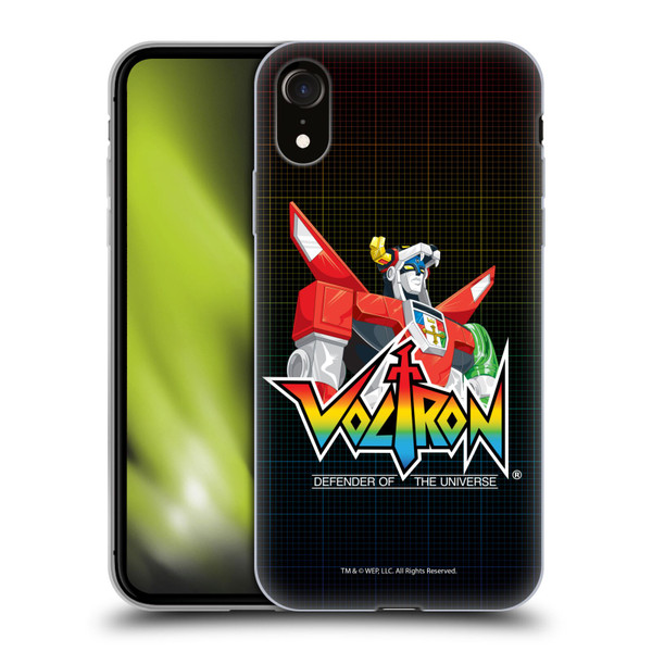 Voltron Graphics Defender Of The Universe Soft Gel Case for Apple iPhone XR