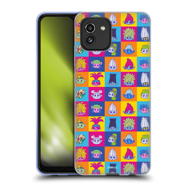 Trolls 3: Band Together Art Characters Soft Gel Case for Samsung Galaxy A03 (2021)