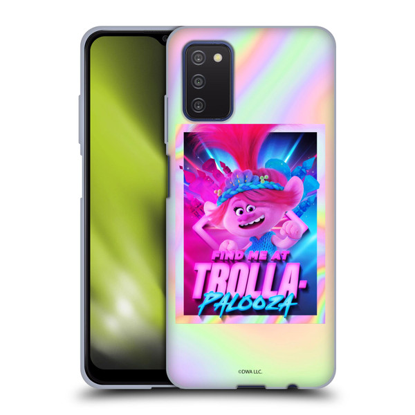 Trolls 3: Band Together Art Trolla-Palooza Soft Gel Case for Samsung Galaxy A03s (2021)