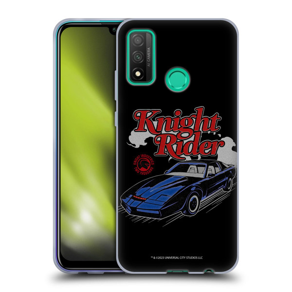 Knight Rider Graphics Kitt Retro Soft Gel Case for Huawei P Smart (2020)