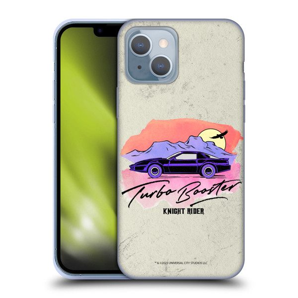 Knight Rider Graphics Turbo Booster Soft Gel Case for Apple iPhone 14