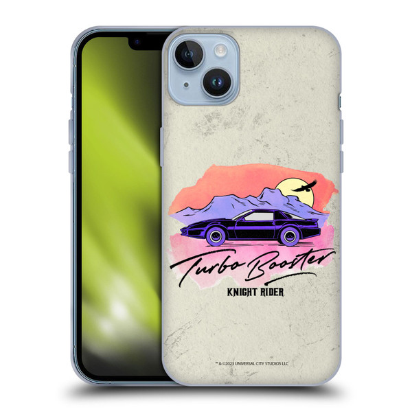 Knight Rider Graphics Turbo Booster Soft Gel Case for Apple iPhone 14 Plus