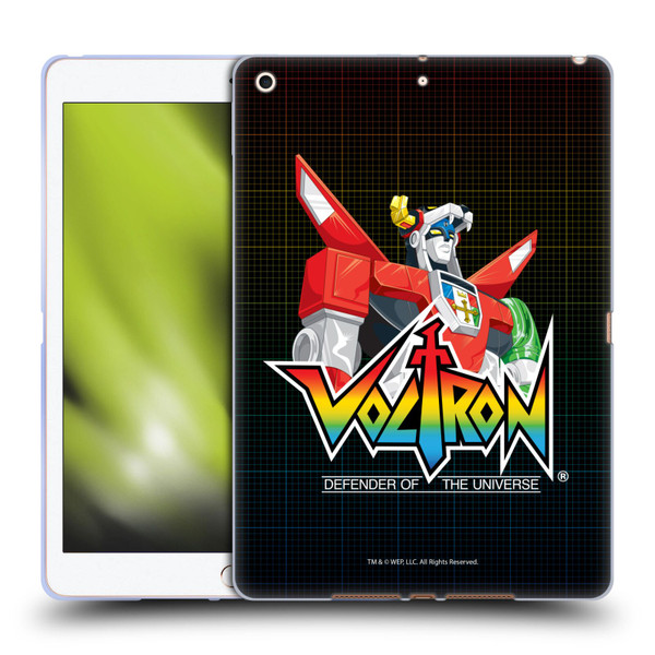 Voltron Graphics Defender Of The Universe Soft Gel Case for Apple iPad 10.2 2019/2020/2021