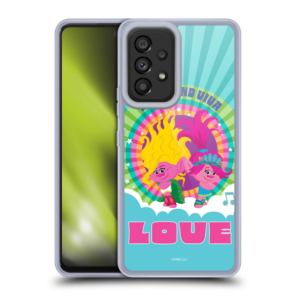 Trolls 3: Band Together Art Love Soft Gel Case for Samsung Galaxy A53 5G (2022)