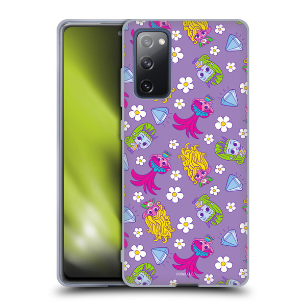 Trolls 3: Band Together Art Diamond Pattern Soft Gel Case for Samsung Galaxy S20 FE / 5G