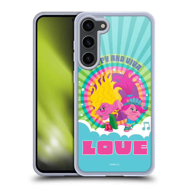 Trolls 3: Band Together Art Love Soft Gel Case for Samsung Galaxy S23+ 5G