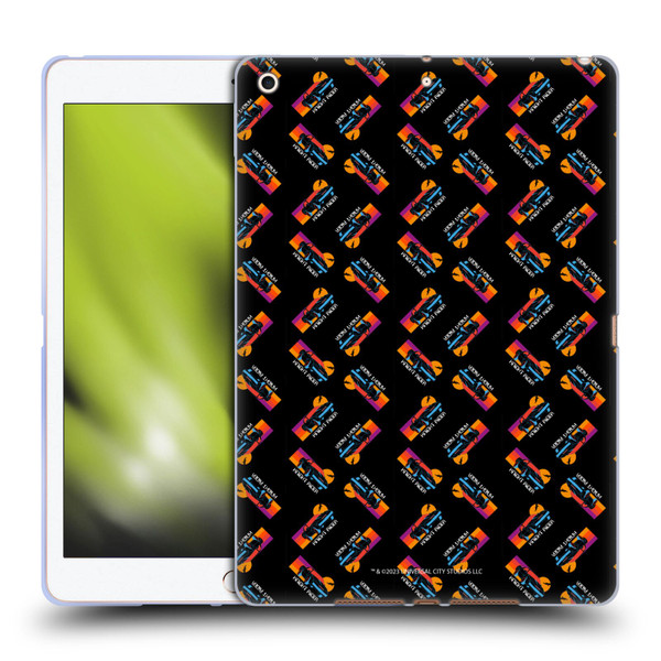 Knight Rider Graphics Pattern Soft Gel Case for Apple iPad 10.2 2019/2020/2021
