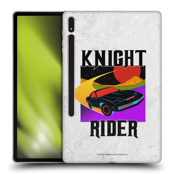 Knight Rider Graphics Kitt Speed Soft Gel Case for Samsung Galaxy Tab S8 Plus