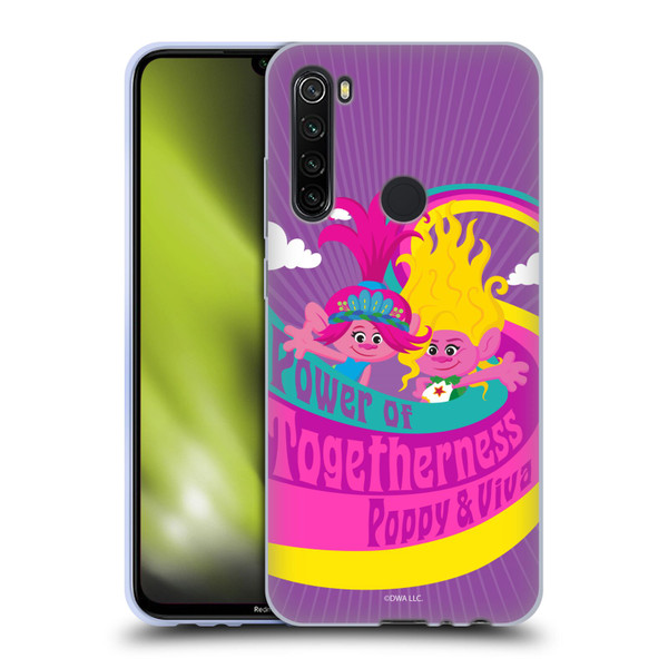 Trolls 3: Band Together Art Power Of Togetherness Soft Gel Case for Xiaomi Redmi Note 8T