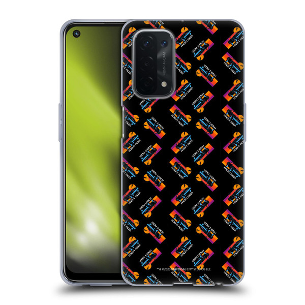 Knight Rider Graphics Pattern Soft Gel Case for OPPO A54 5G