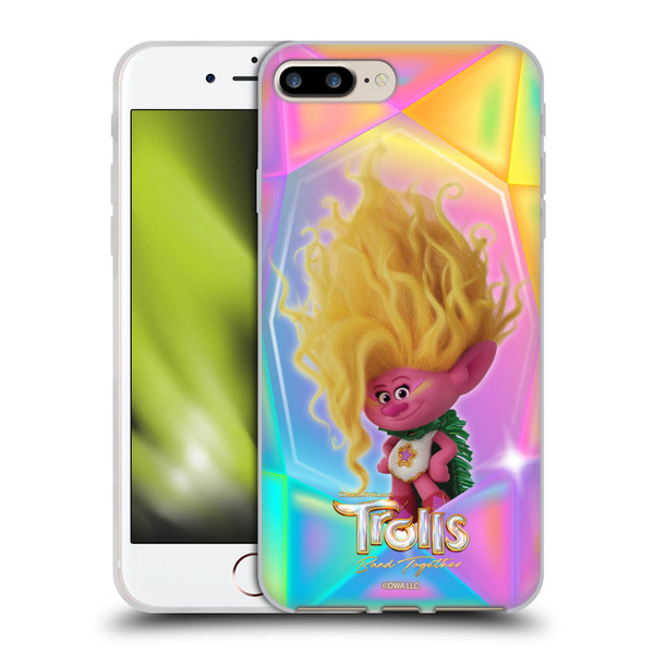 Trolls 3: Band Together Graphics Viva Soft Gel Case for Apple iPhone 7 Plus / iPhone 8 Plus