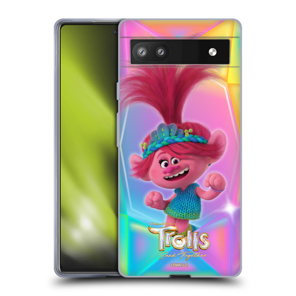 Trolls 3: Band Together Graphics Poppy Soft Gel Case for Google Pixel 6a