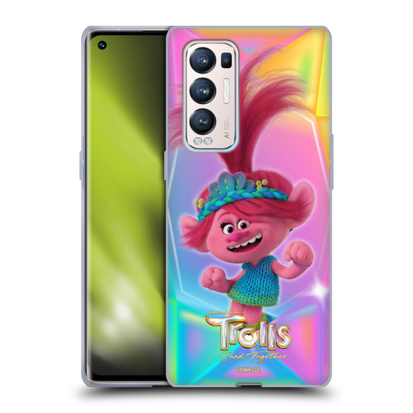 Trolls 3: Band Together Graphics Poppy Soft Gel Case for OPPO Find X3 Neo / Reno5 Pro+ 5G