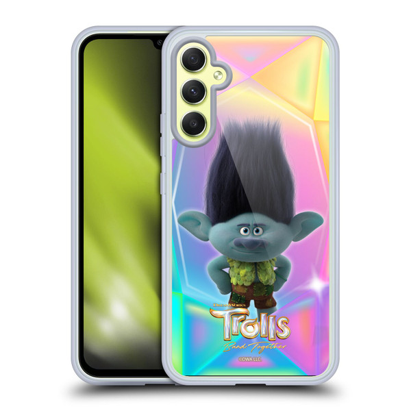 Trolls 3: Band Together Graphics Branch Soft Gel Case for Samsung Galaxy A34 5G