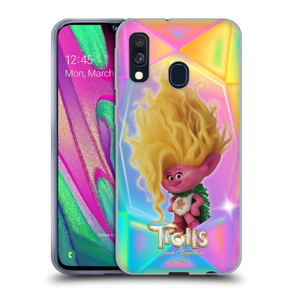 Trolls 3: Band Together Graphics Viva Soft Gel Case for Samsung Galaxy A40 (2019)