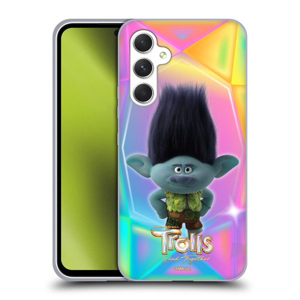 Trolls 3: Band Together Graphics Branch Soft Gel Case for Samsung Galaxy A54 5G