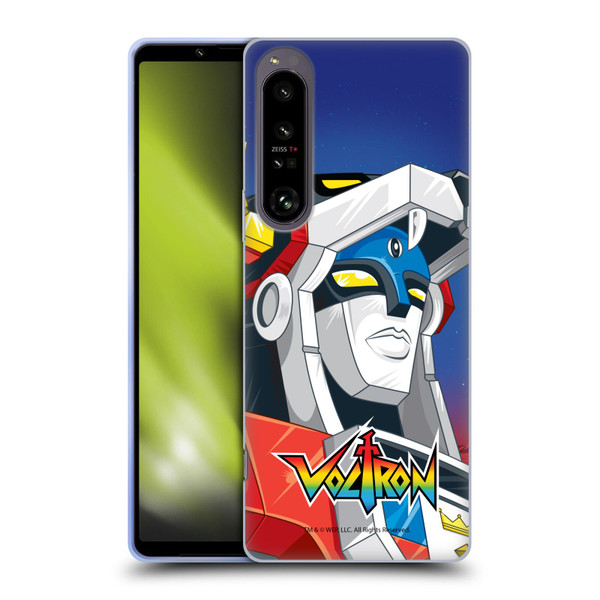 Voltron Graphics Head Soft Gel Case for Sony Xperia 1 IV