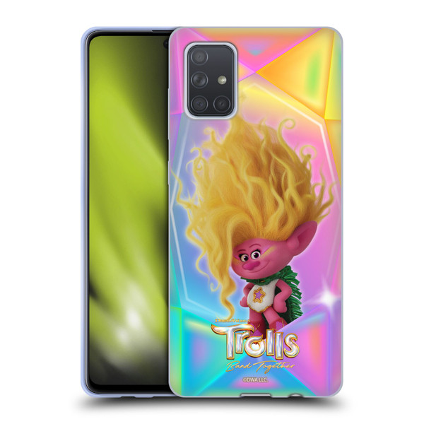 Trolls 3: Band Together Graphics Viva Soft Gel Case for Samsung Galaxy A71 (2019)