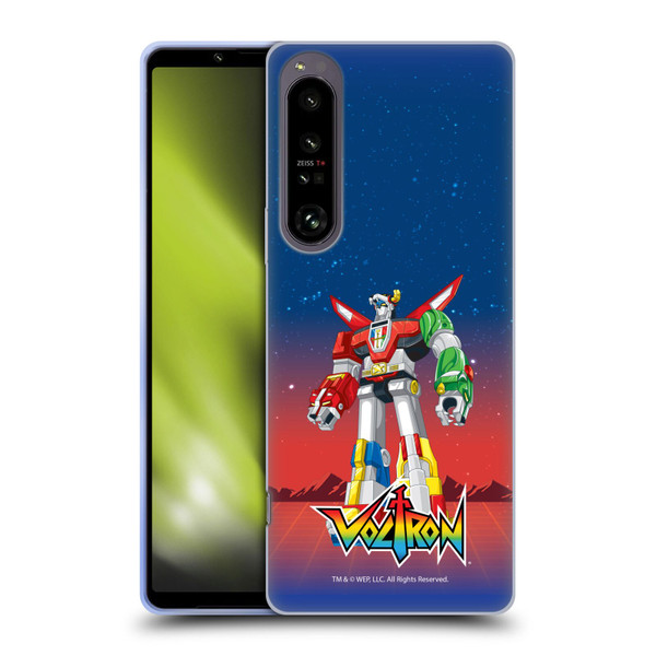 Voltron Graphics Robot Soft Gel Case for Sony Xperia 1 IV