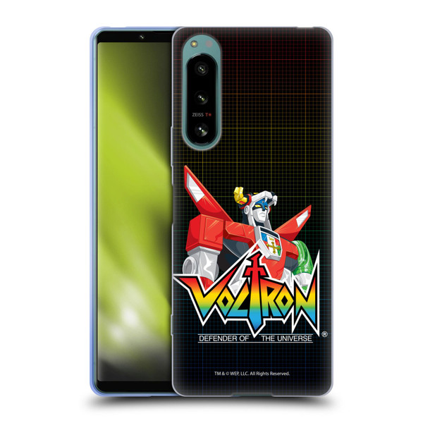 Voltron Graphics Defender Of The Universe Soft Gel Case for Sony Xperia 5 IV