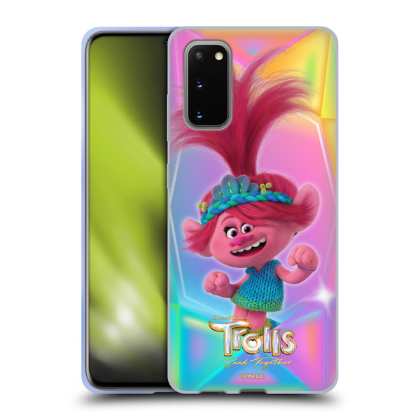 Trolls 3: Band Together Graphics Poppy Soft Gel Case for Samsung Galaxy S20 / S20 5G