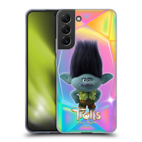Trolls 3: Band Together Graphics Branch Soft Gel Case for Samsung Galaxy S22+ 5G