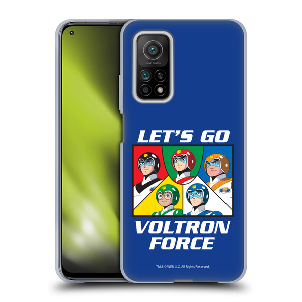 Voltron Graphics Go Voltron Force Soft Gel Case for Xiaomi Mi 10T 5G
