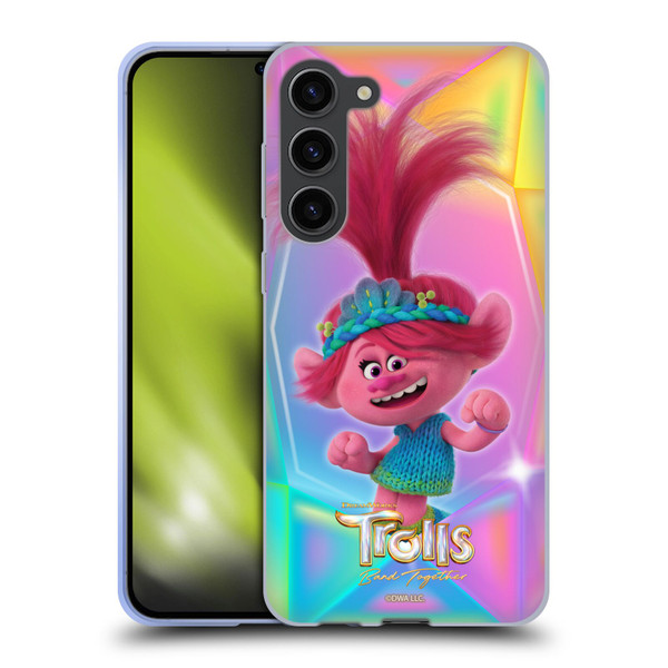Trolls 3: Band Together Graphics Poppy Soft Gel Case for Samsung Galaxy S23+ 5G