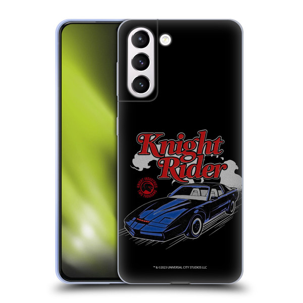 Knight Rider Graphics Kitt Retro Soft Gel Case for Samsung Galaxy S21+ 5G