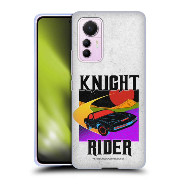 Knight Rider Graphics Kitt Speed Soft Gel Case for Xiaomi 12 Lite
