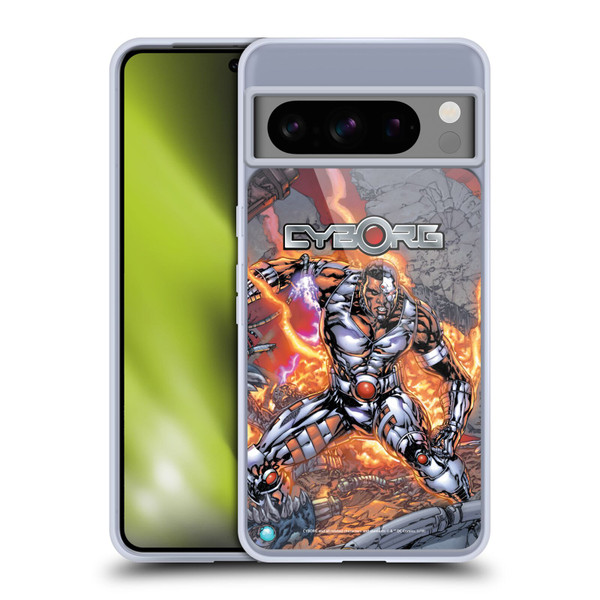 Cyborg DC Comics Fast Fashion Cover Soft Gel Case for Google Pixel 8 Pro