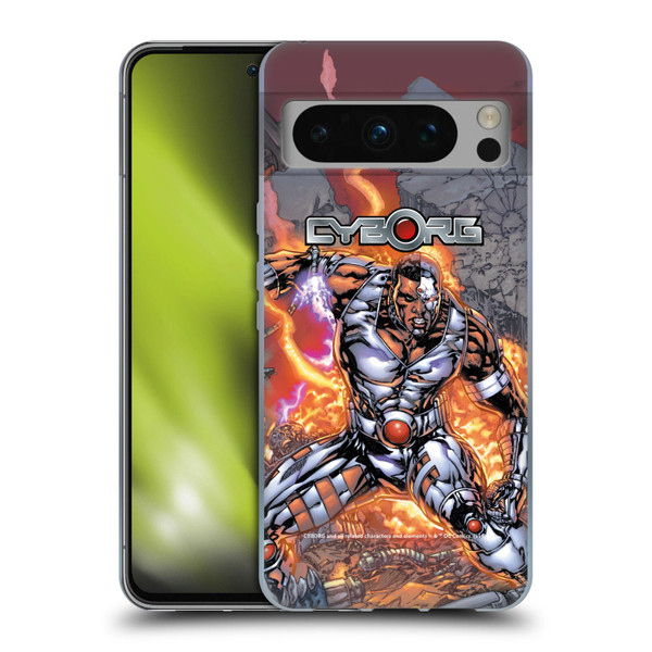 Cyborg DC Comics Fast Fashion Cover Soft Gel Case for Google Pixel 8 Pro