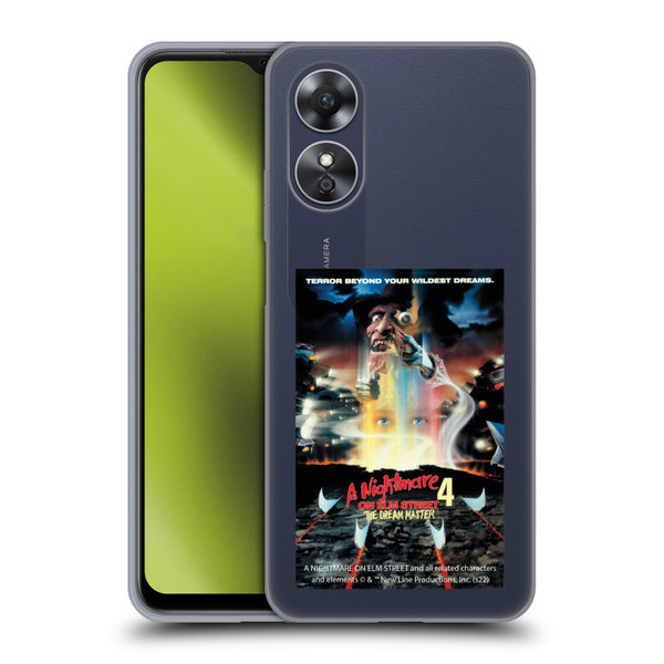 A Nightmare On Elm Street 4 The Dream Master Graphics Poster Soft Gel Case for OPPO A17