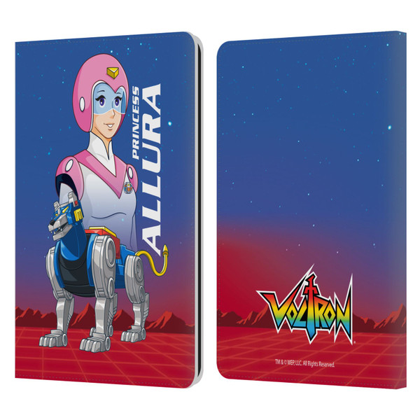 Voltron Character Art Princess Allura Leather Book Wallet Case Cover For Amazon Kindle Paperwhite 1 / 2 / 3