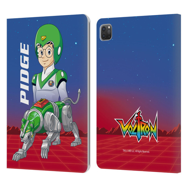 Voltron Character Art Pidge Leather Book Wallet Case Cover For Apple iPad Pro 11 2020 / 2021 / 2022