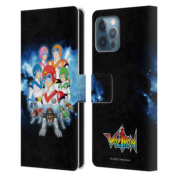 Voltron Character Art Group Leather Book Wallet Case Cover For Apple iPhone 12 Pro Max