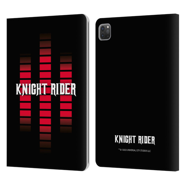 Knight Rider Core Graphics Control Panel Logo Leather Book Wallet Case Cover For Apple iPad Pro 11 2020 / 2021 / 2022